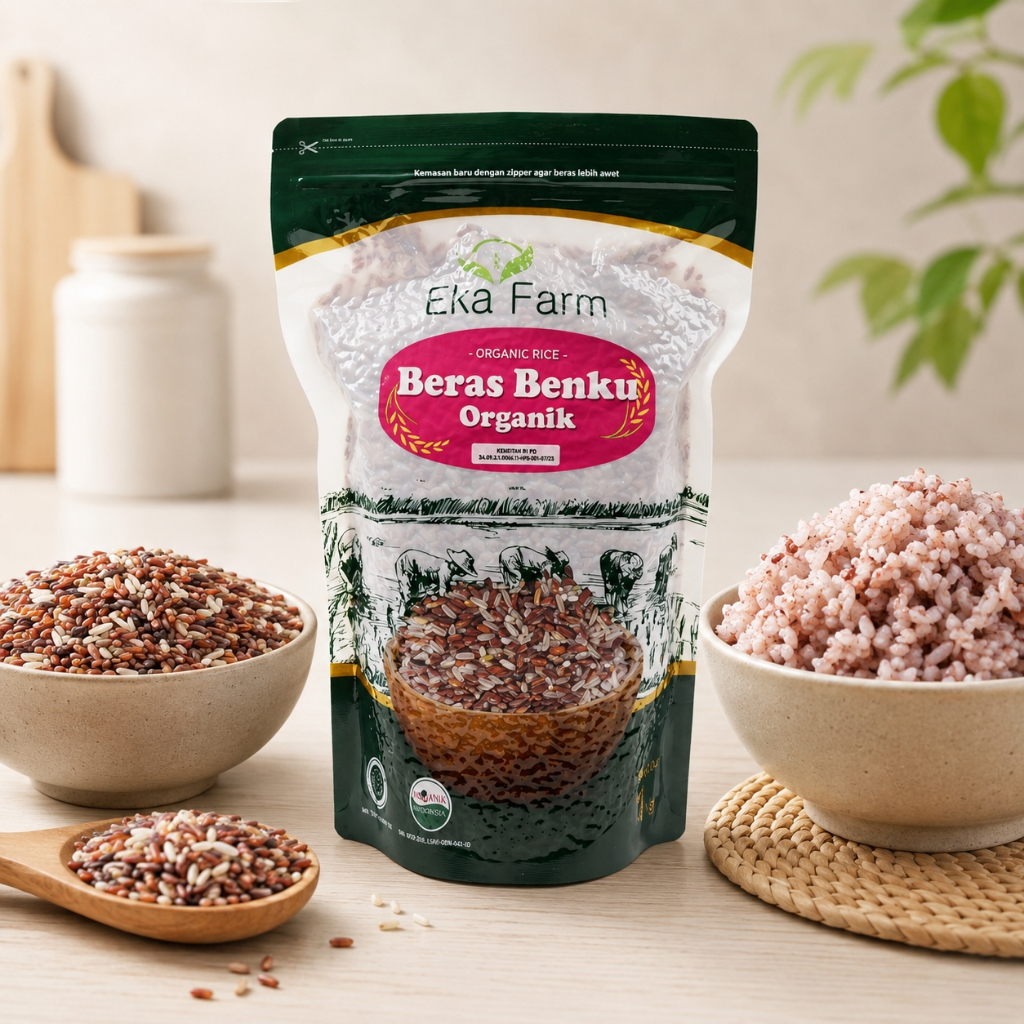Beras Diet Benku Tinggi Serat Tetap Pulen untuk Pola Makan Sehat