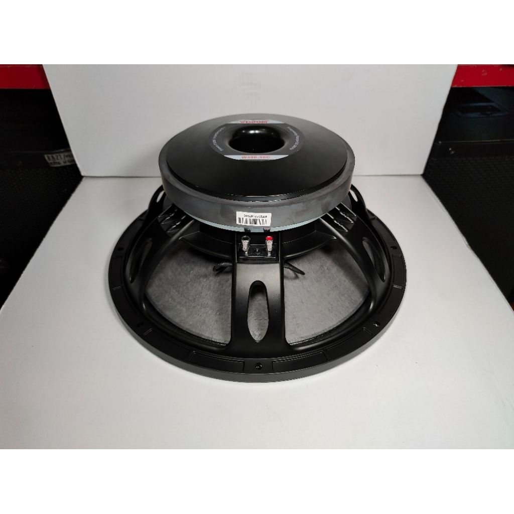 Speaker 15 Inch Wisdom W400-50C Original 1500W VC 4" Subwoofer