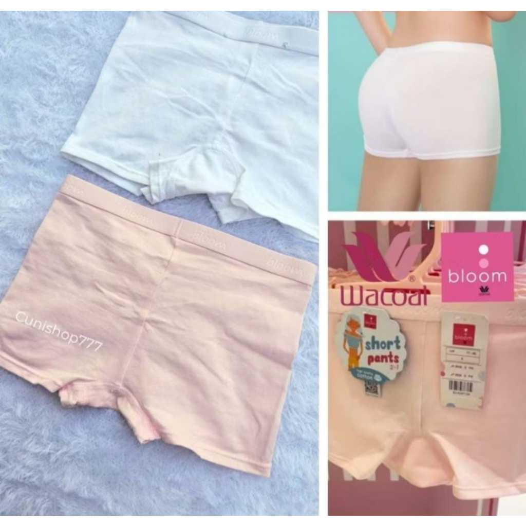 WACOAL CELANA DALAM ANAK KATUN PREMIUM BABE BLOOM JUNIOR SHORT COTTON PEREMPUAN CD PANTY BOXER GIRL 