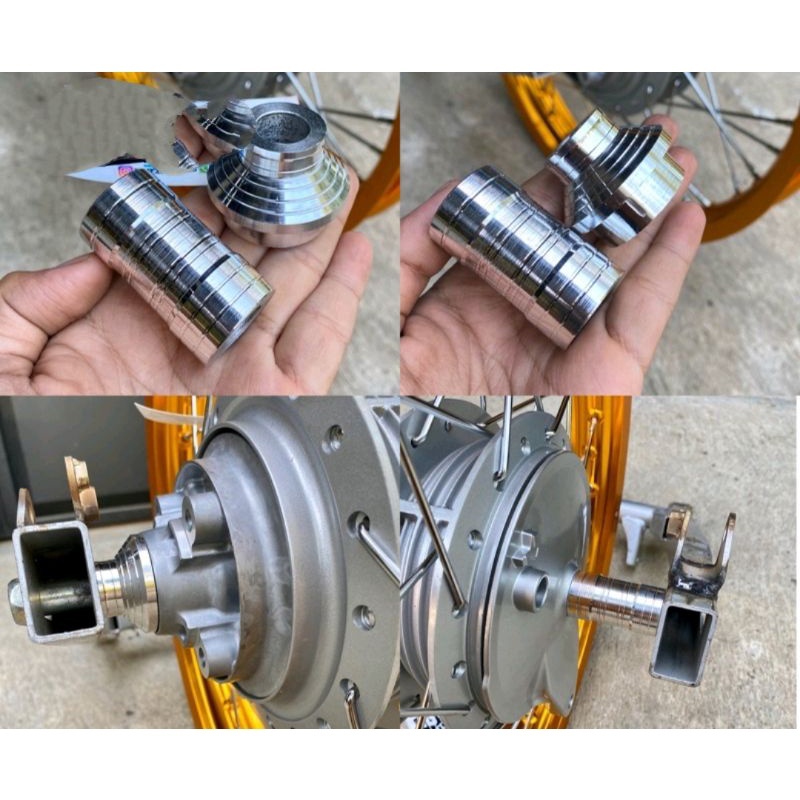 bosing Tromol belakang RK KING/k2R /pelek RCB/pelek BRT (Buat Semua Motor Universal) tromol