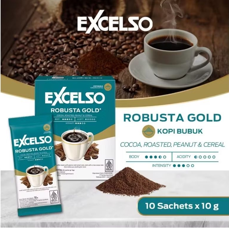 EXCELSO ROBUSTA GOLD KOPI SACHET