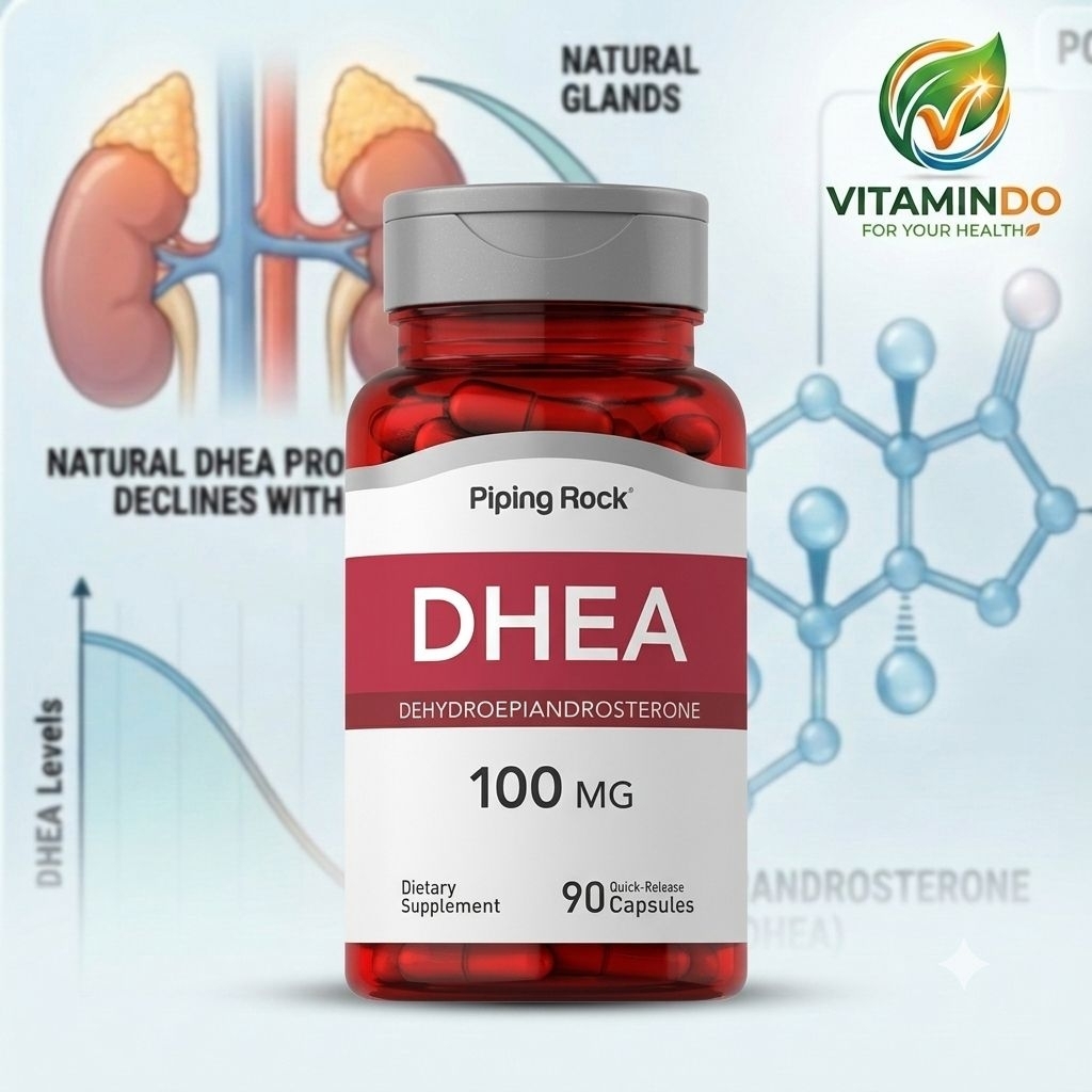Pipingrock youth dhea 100 mg isi 90