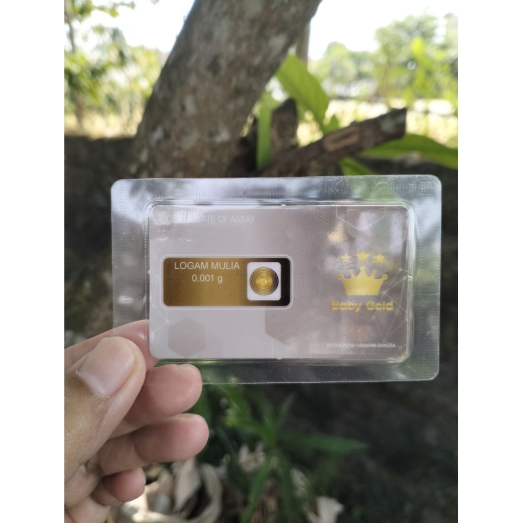 Baby Gold Emas Mini 0,001 Gram