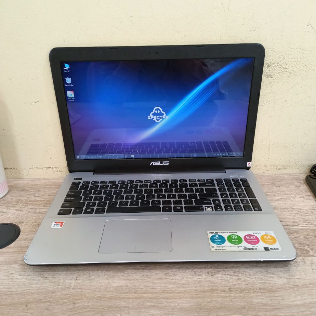 ASUS X555QA 324 AMD A12-9720P RAM 8GB SSD 128GB 2018 (9446H)