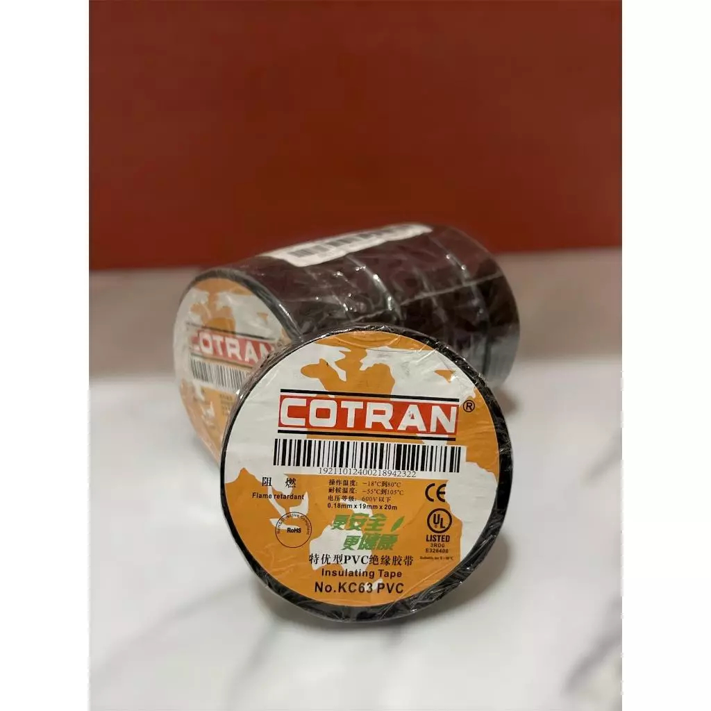 isolasi listrik hitam COTRAN