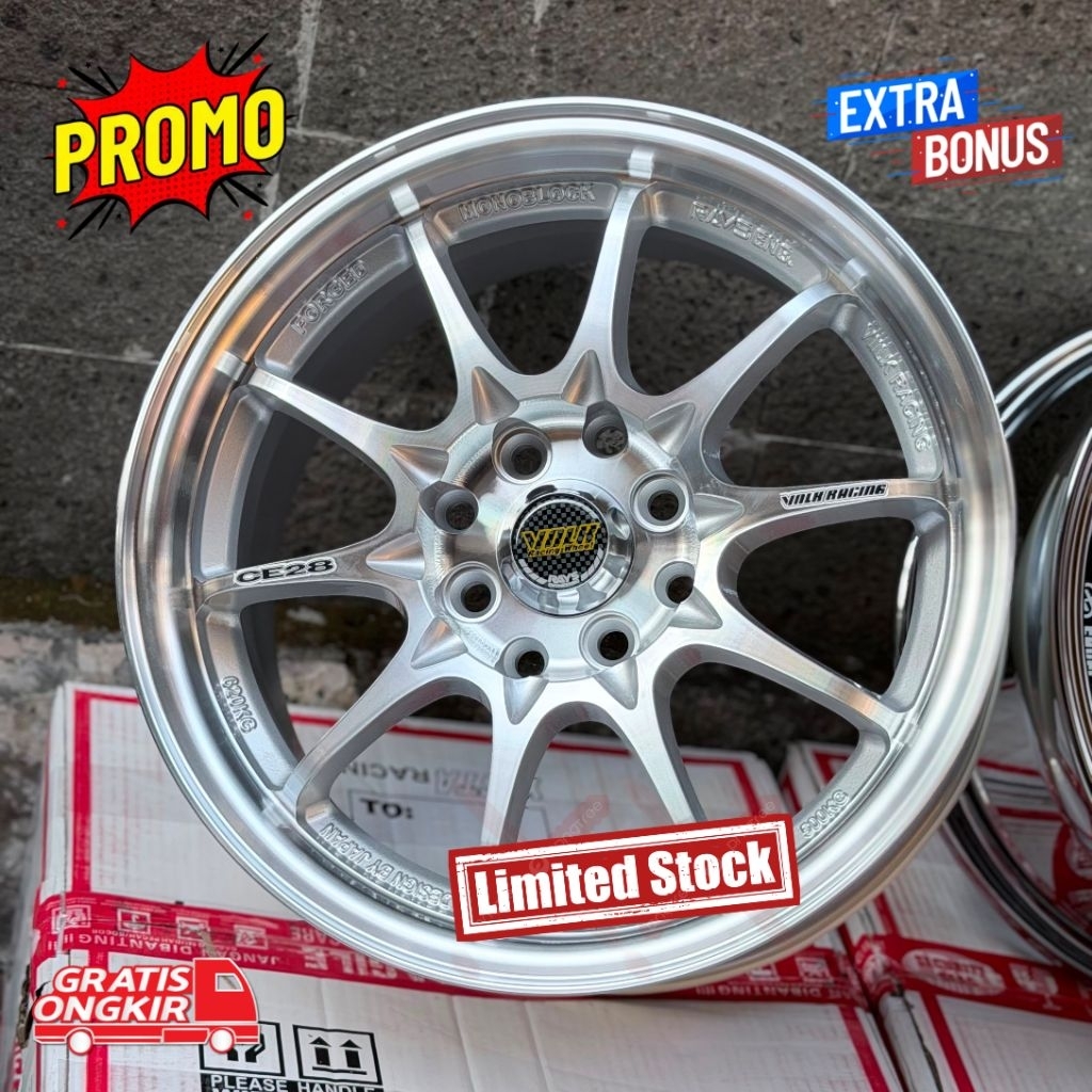 Velg baru termurah Rays ce28 R15 (4pcs)