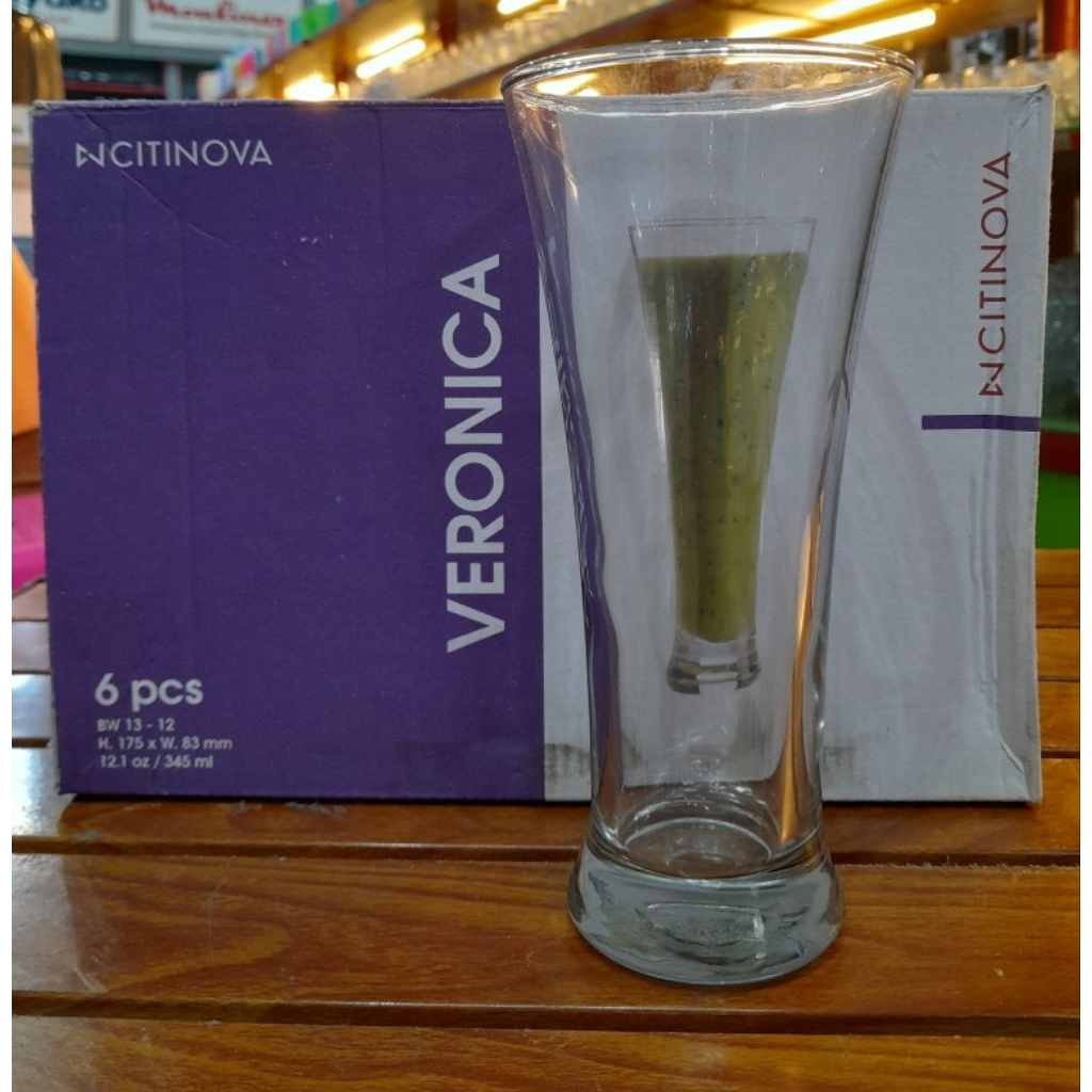Gelas Kaca/Gelas Minuman Jus Dingin/Gelas Citinova Veronica
