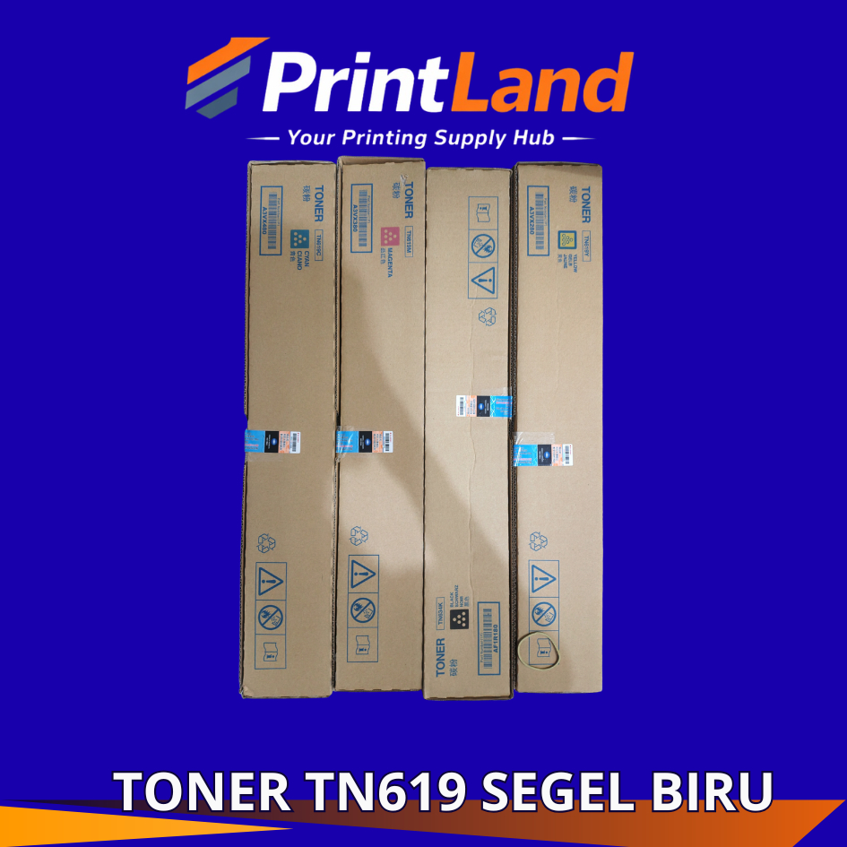 Toner TN 619  Jaminan Original Segel Biru CMYK