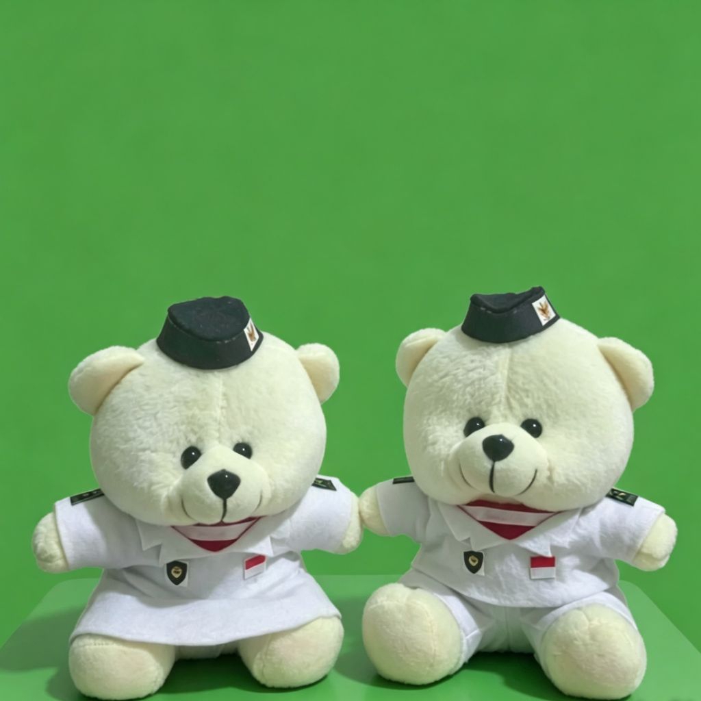 boneka mini 14cm boneka paskibra
