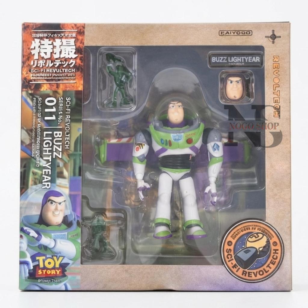 Revoltech Buzz Lightyear Toy Story 011 Kaiyodo Sci-Fi Action Figure