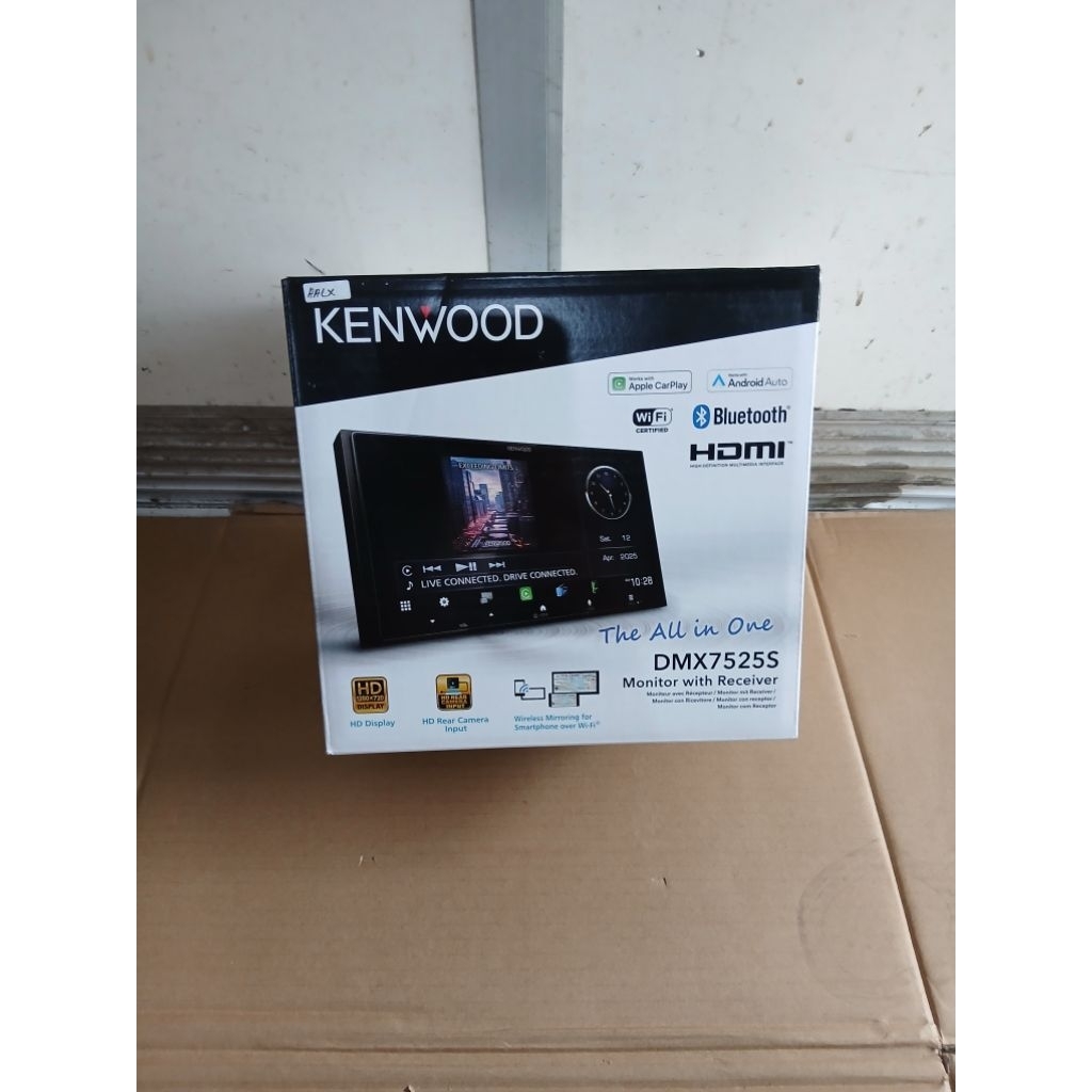 Head unit Kenwood DMX7525S Monitor Double DIN - head unit kenwood dmx 7525S monitor double din