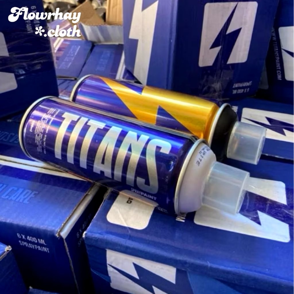 Spray Paint | Titans 400ml white & black