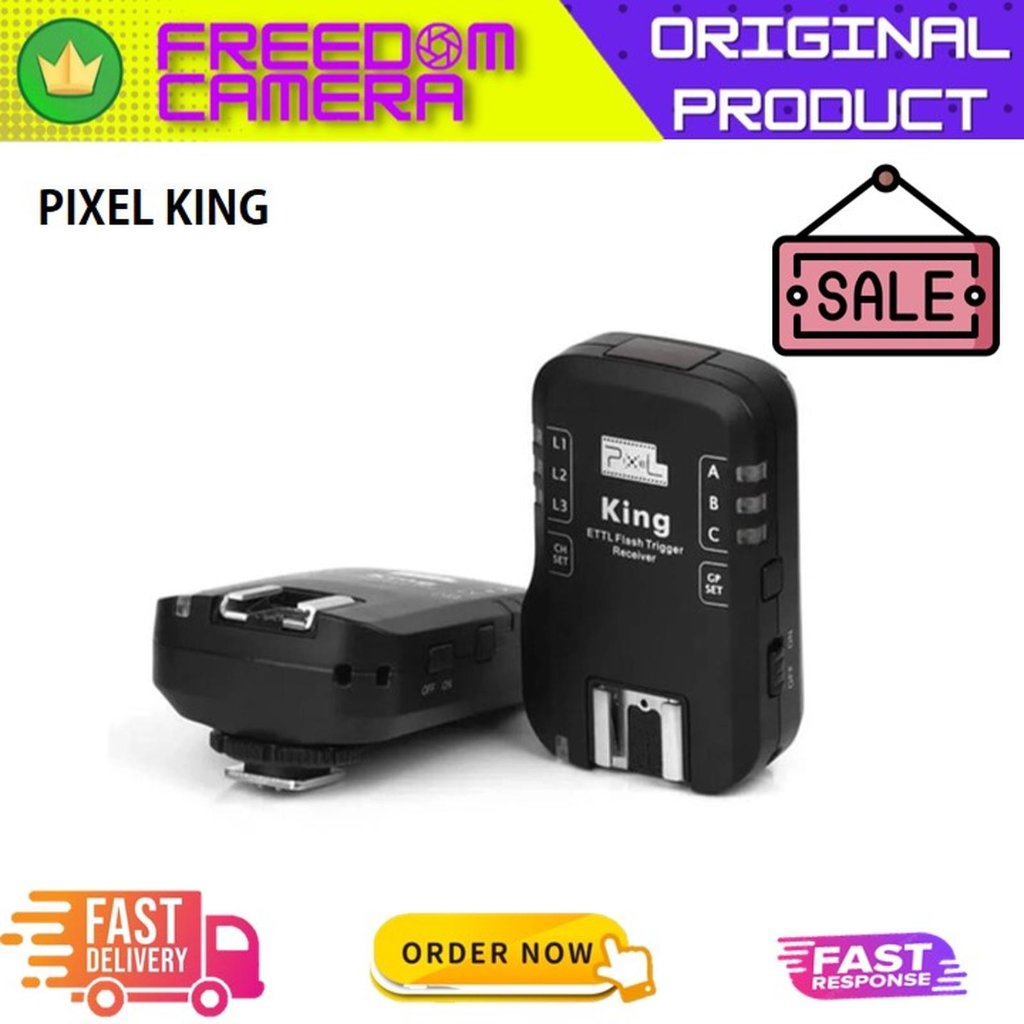 Pixel King Trigger Flash for Canon/Nikon trigger wireless