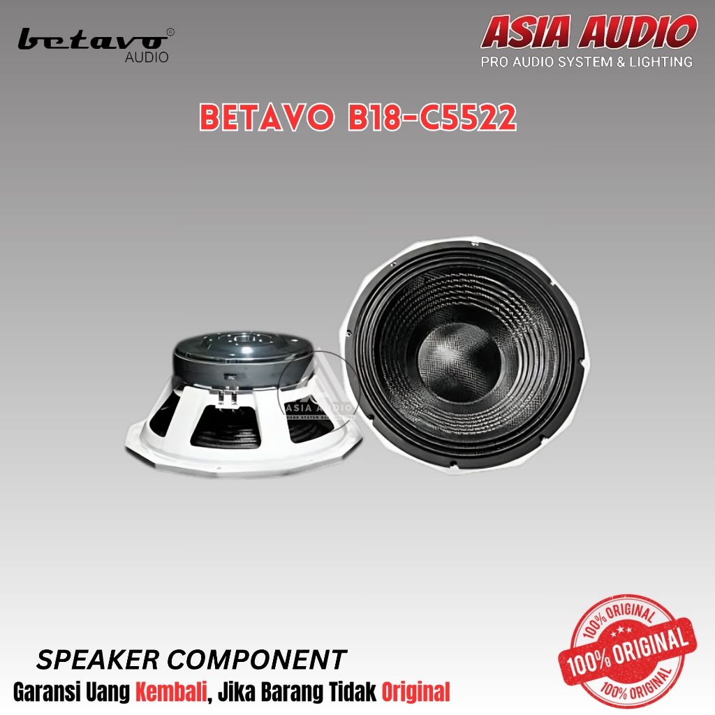 SPEAKER COMPONENT BETAVO B18-C5522