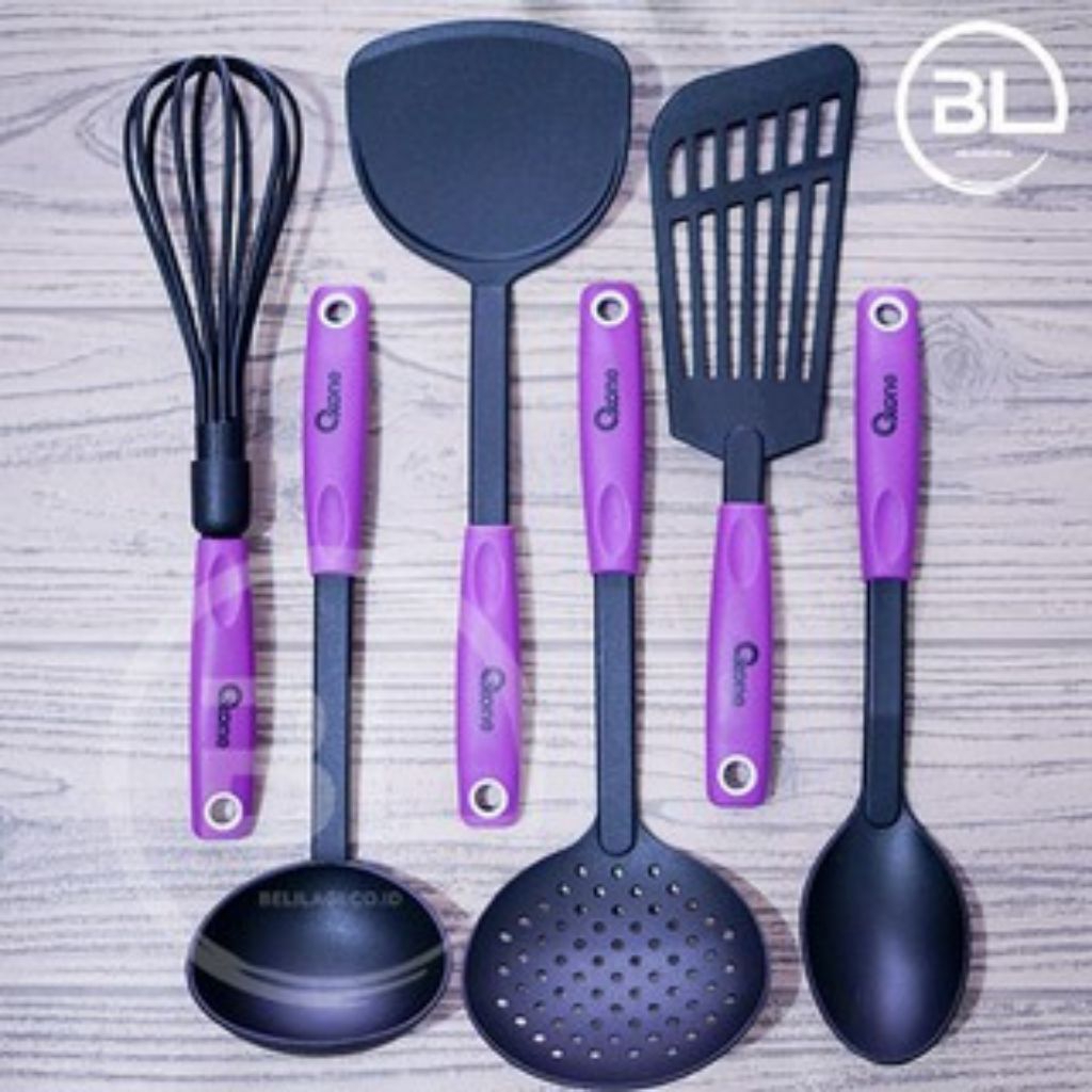 Oxone Spatula Set Alat Masak 6 psc || Spatula Premium Ori Oxone