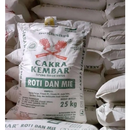 Tepung cakra kembar 25kg
