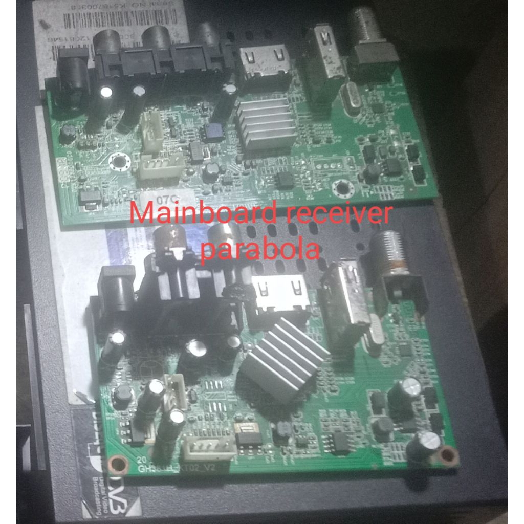 Mainboard receiver rusak