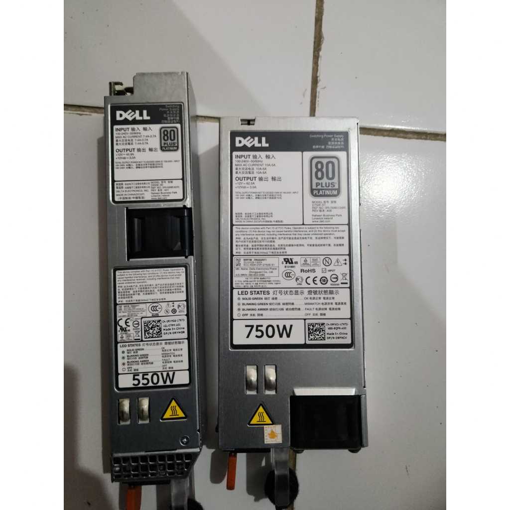PSU DELL R720/R720XD 750W