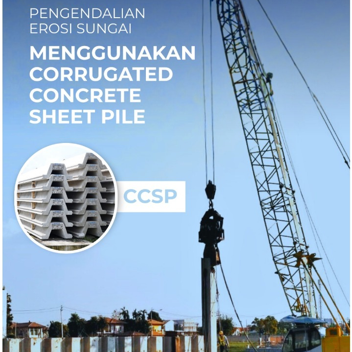 Buku Erosi Sungai Menggunakan Corrugated Concrete Sheet Pile (CCSP)