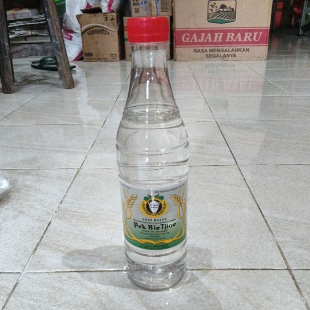 Arak Masak PEK BIE TJIOE / Arak masak putih - 600 ml