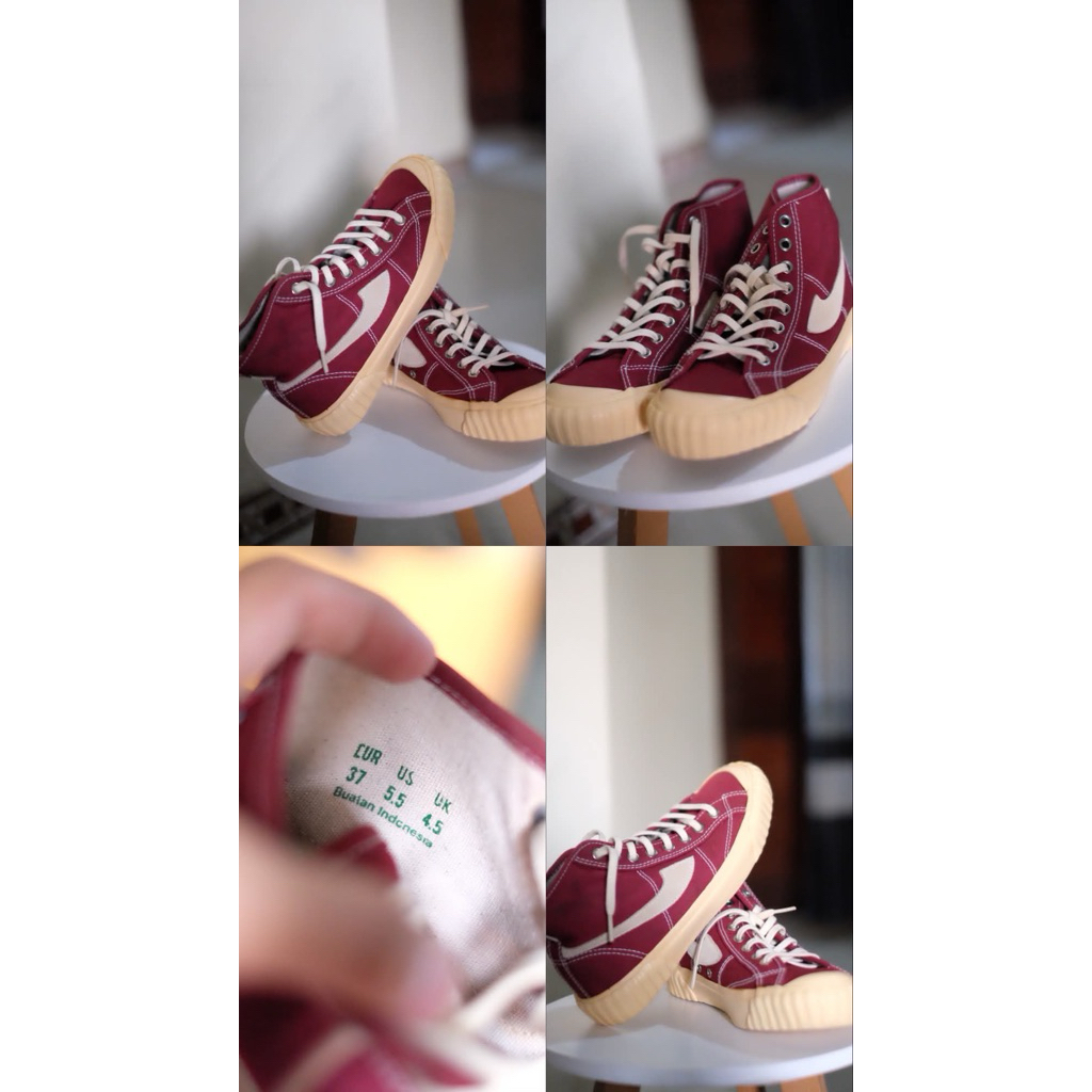 Preloved Sepatu Compass gazalle high