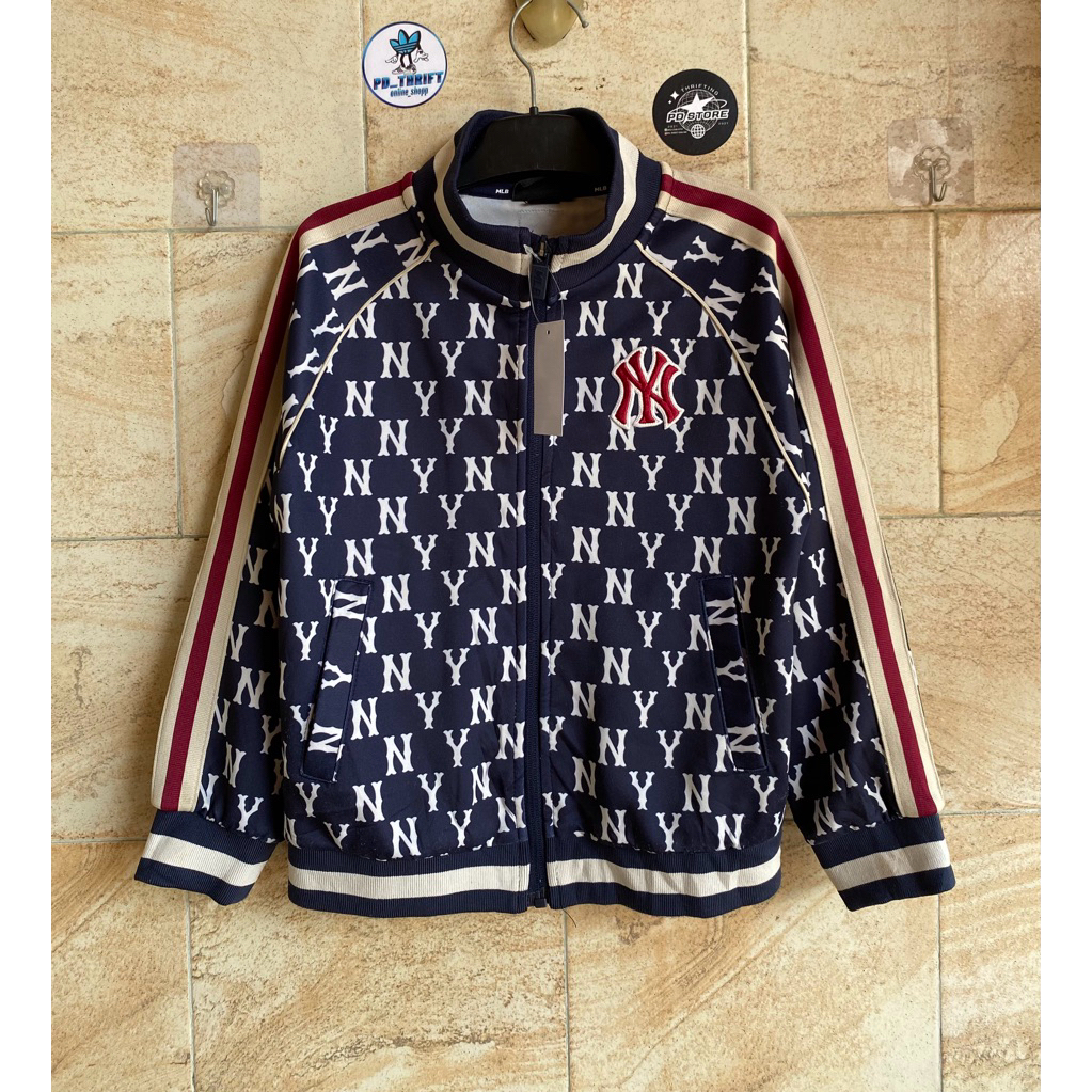 MLB NY full prin jacket tracktop anak