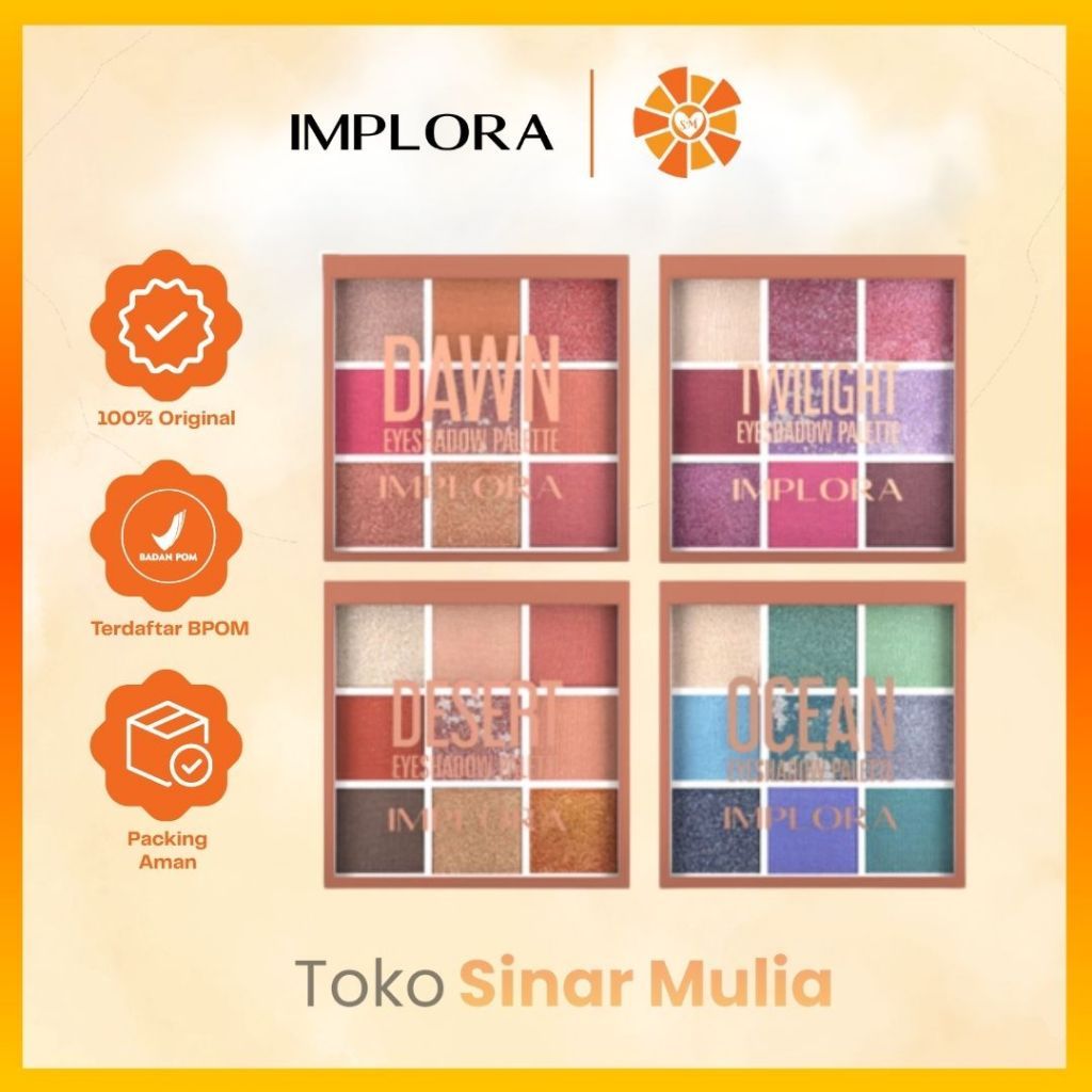 Implora Eyeshadow Palette | DAWN