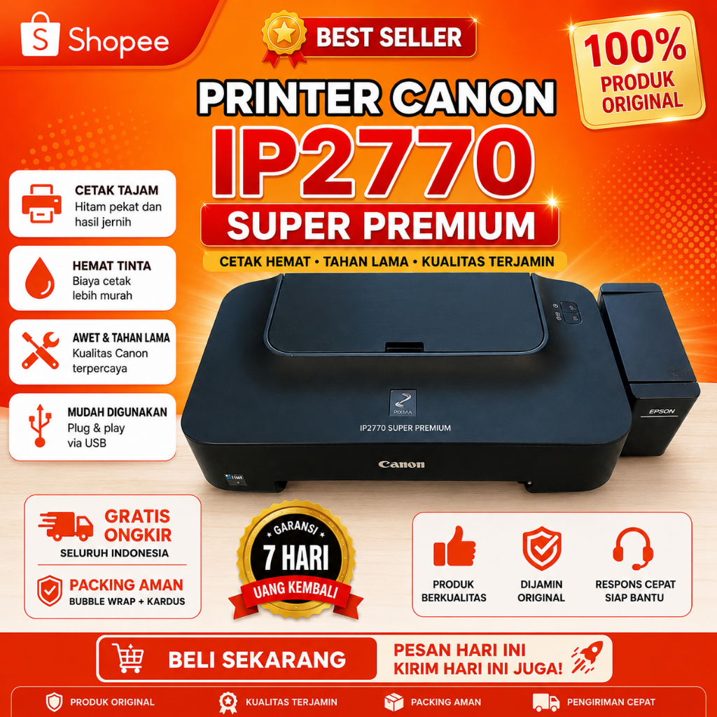 Printer Canon IP2770 Bekas