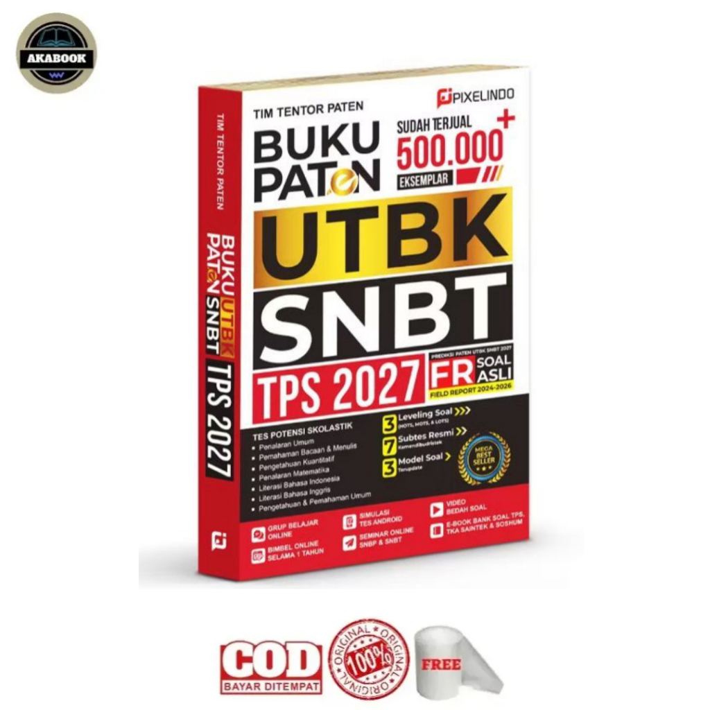 Buku Paten UTBK SNBT 2027 Buku UTBK SNBT TPS 2027