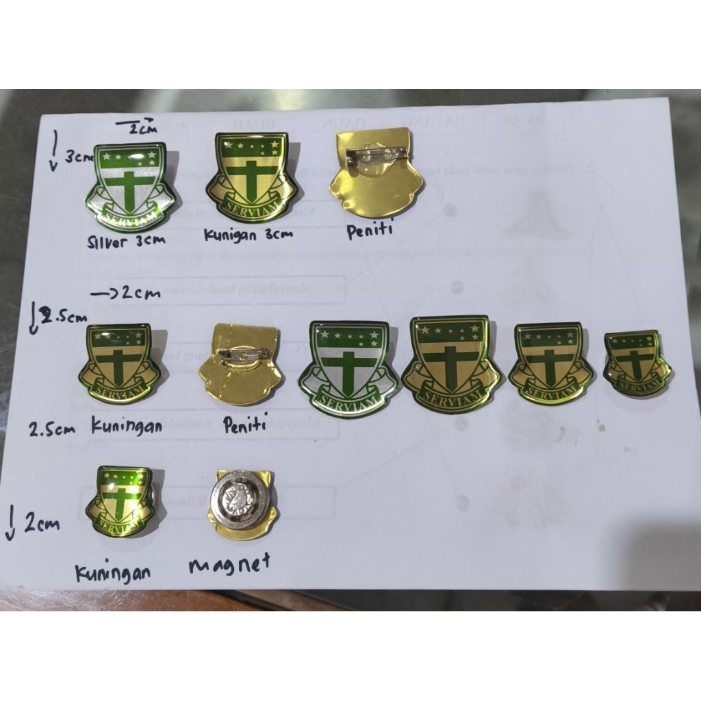 Pin Serviam Santa Ursula Santa Maria kaos kaki santamaria MOHON CHAT SETELAH ORDER