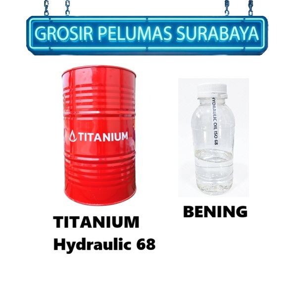 DRUM Oli hidrolik BENING TITANIUM Hydraulic 68 Oli hydro iso vg 68 DRUM
