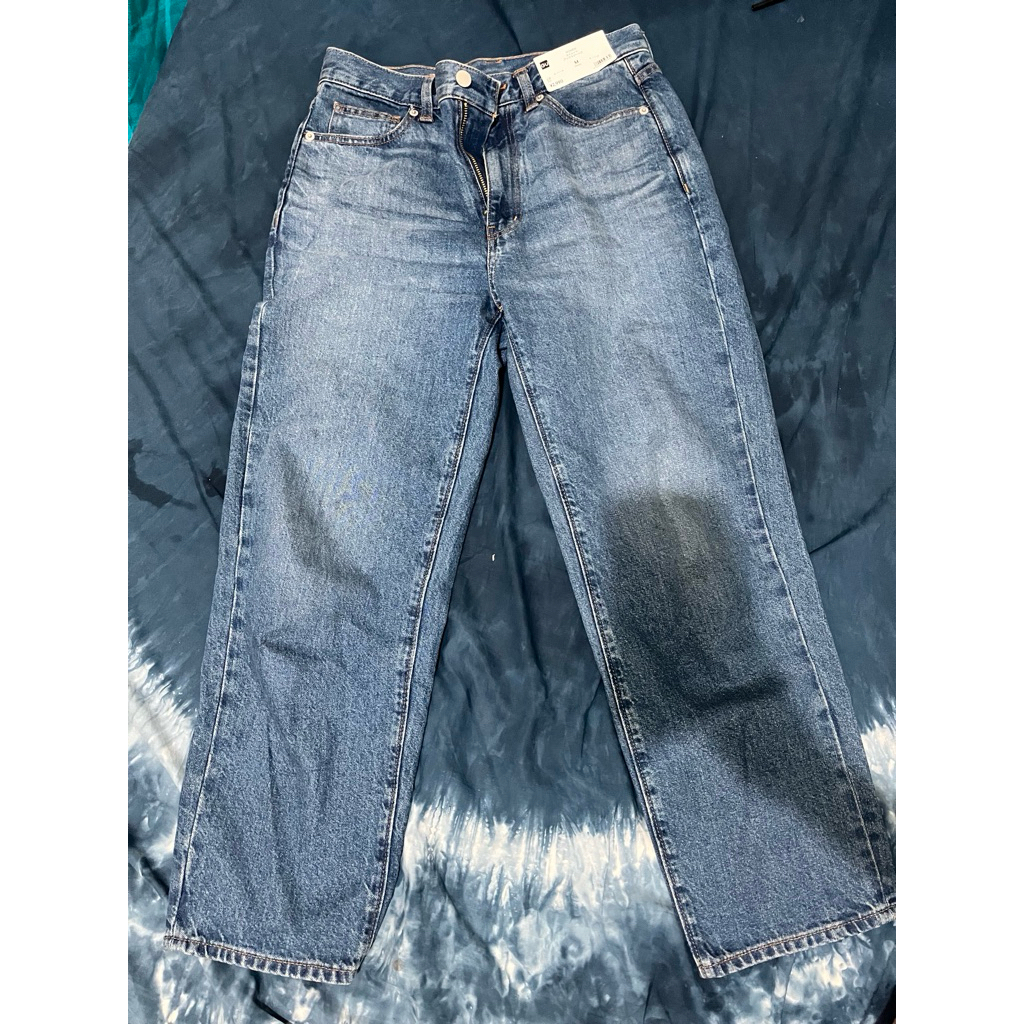 GU straight jeans uniqlo women cewe