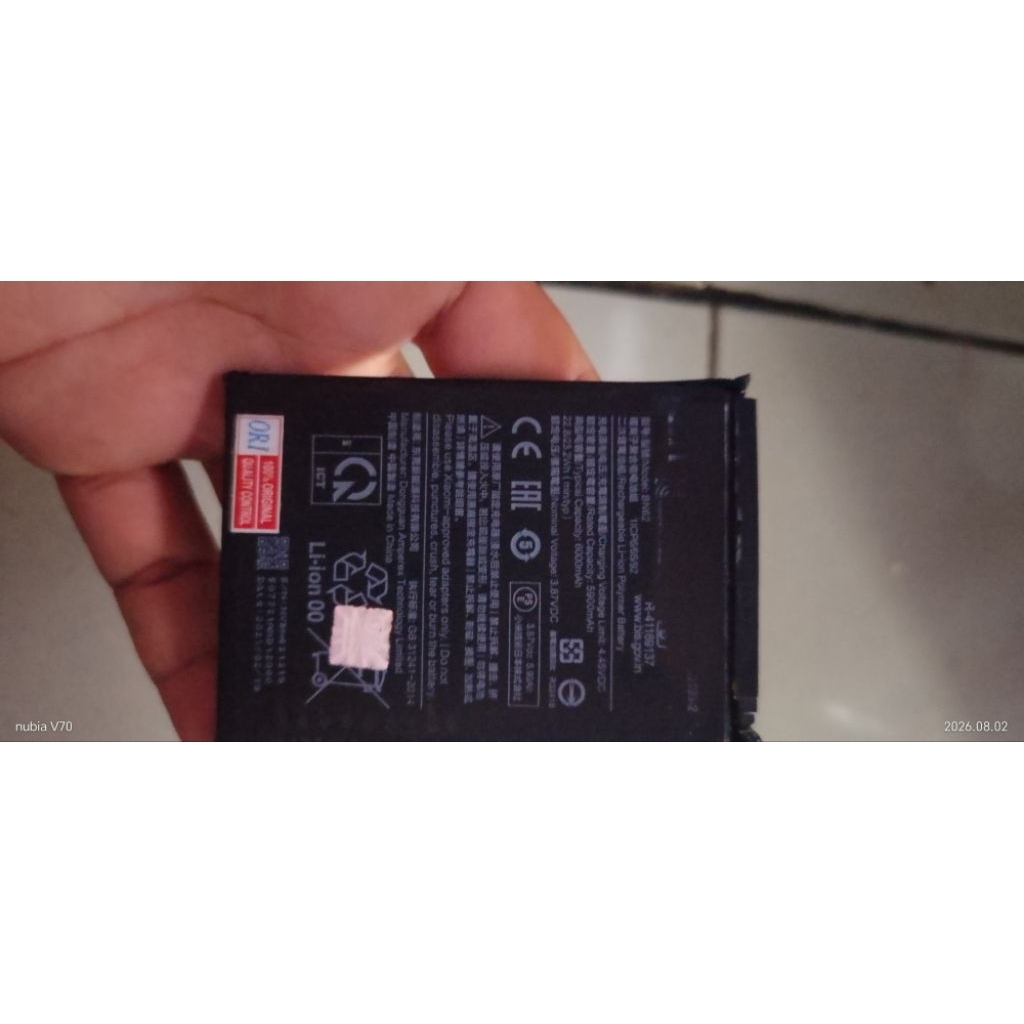 baterai poco m3 ori
