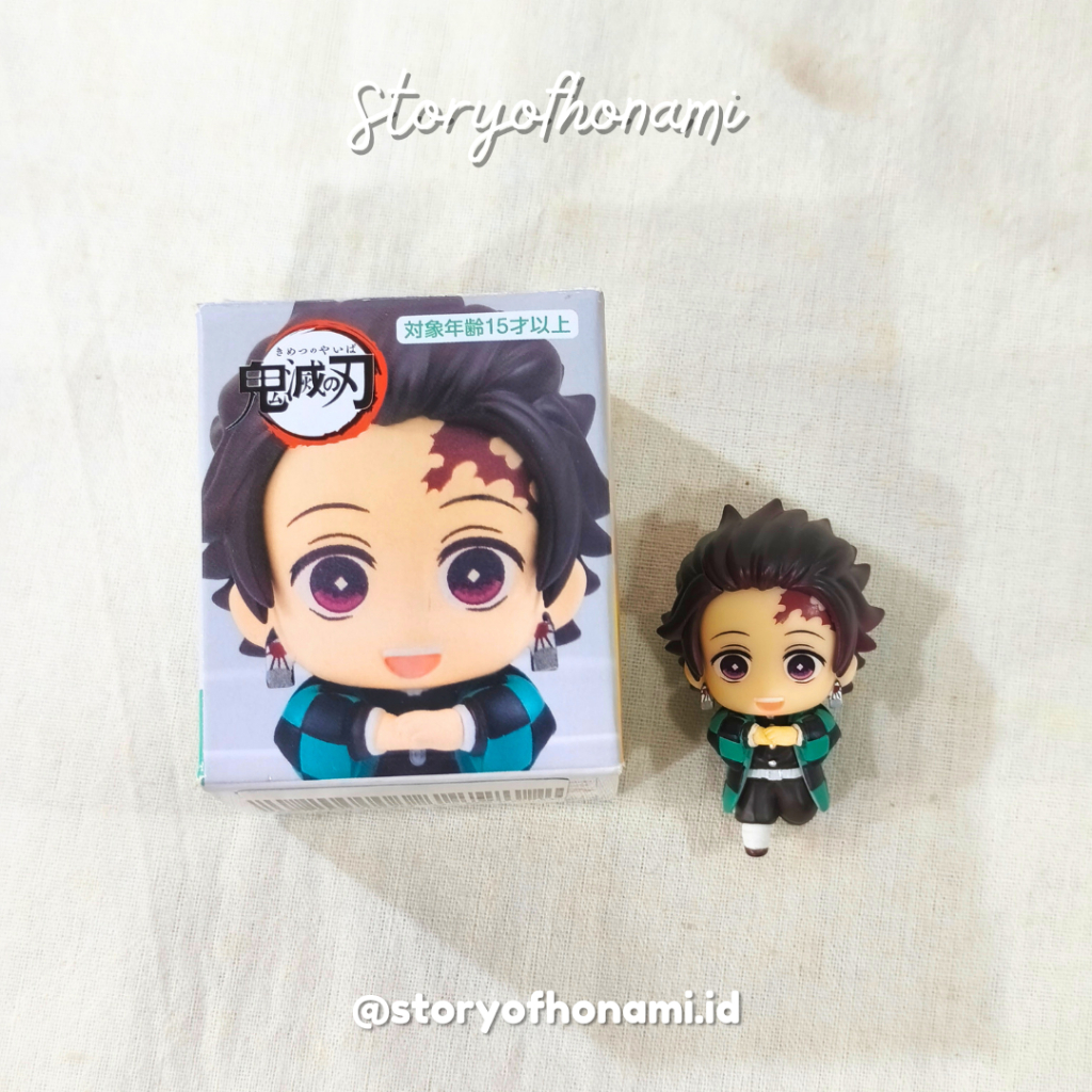 [ Kamado Tanjiro ] Kimetsu no Yaiba Chokotto Hikkake Figure Puchi Demon Slayer Original