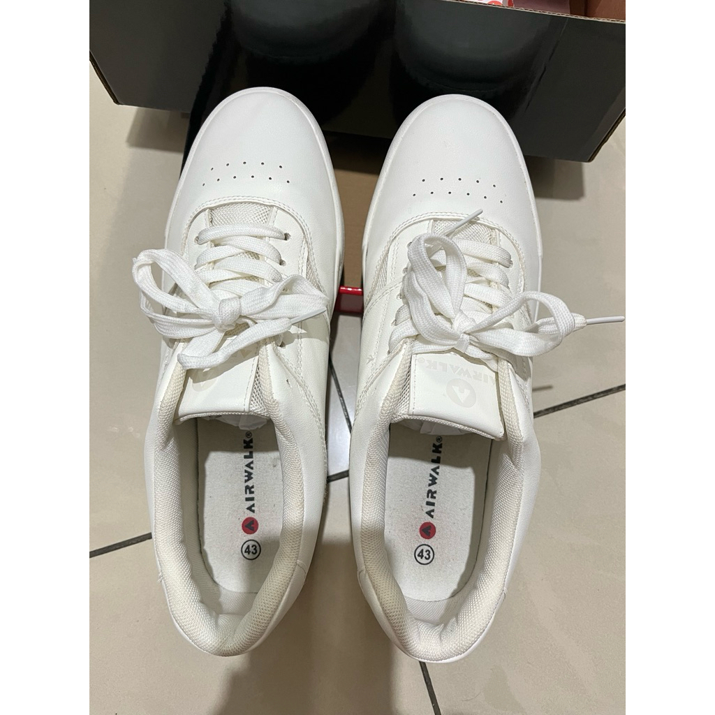 sepatu airwalk original airwalk pria white size 43