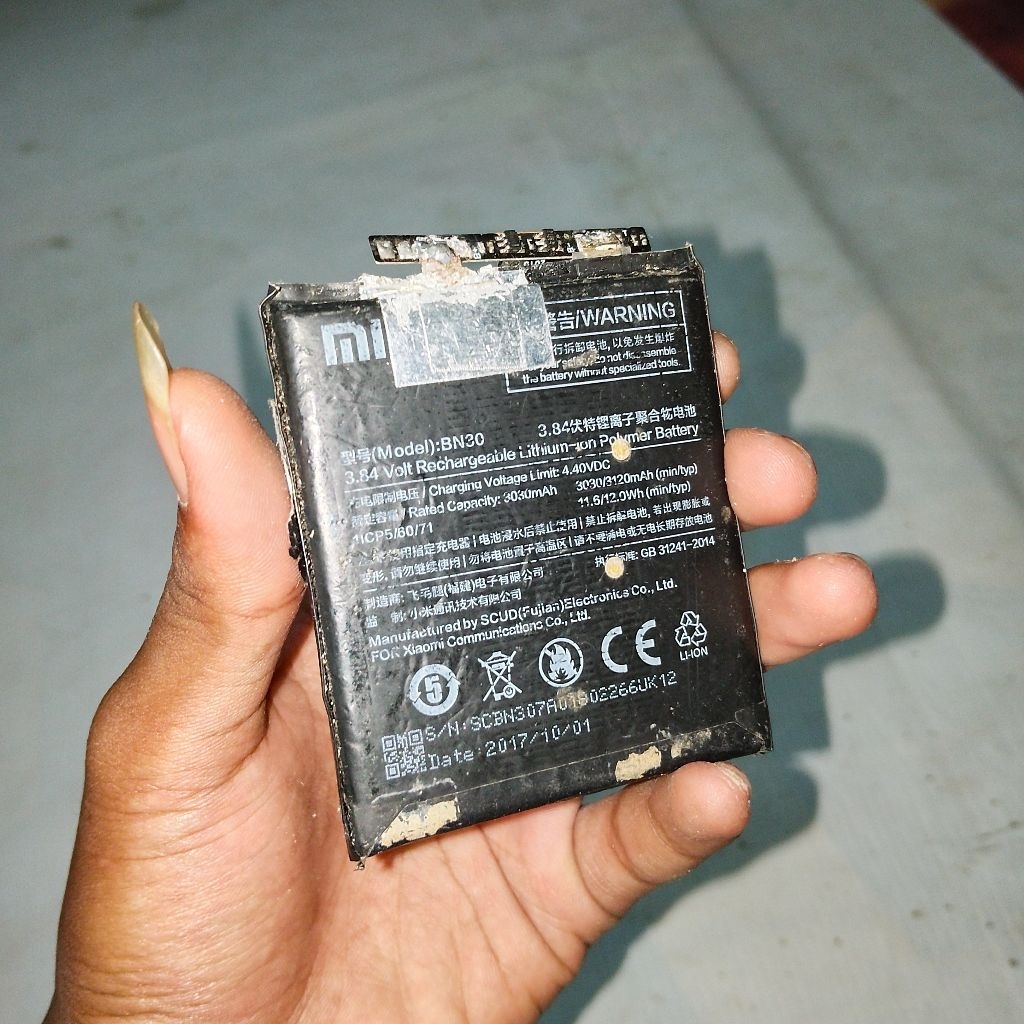 Baterai Hendphone Redmi, Polymer, Neffos Original Copotan ( HARGA BORONGAN )