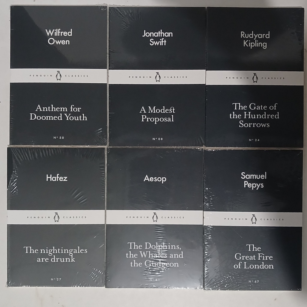 Buku Seri Penguin Little Black Classics: Wilfred Owen, Jonathan Swift, Rudyard Kipling, Hafez, Aesop