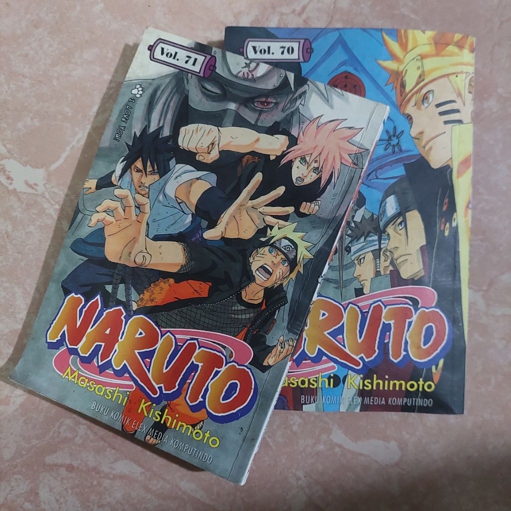 Komik Naruto Vol 70 & 71