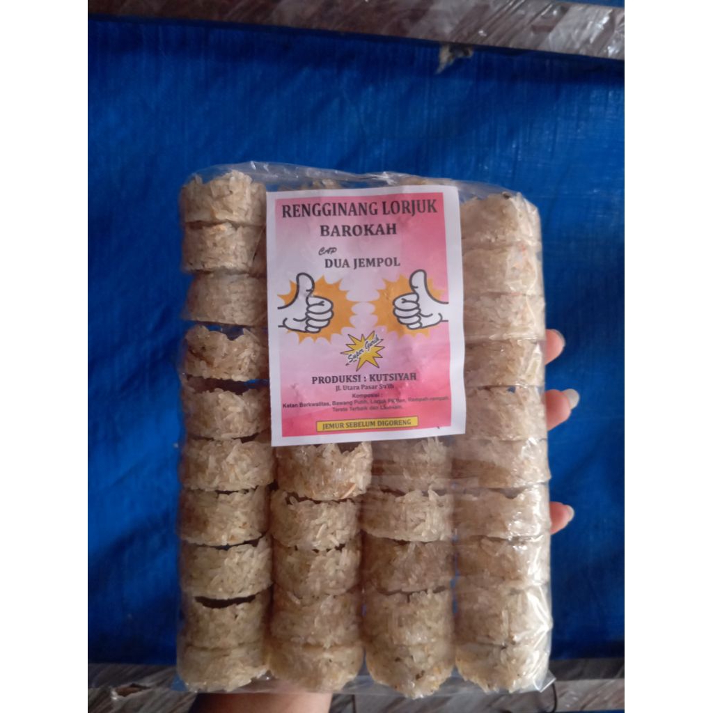 rengginang lorjuk cap jempol asli madura
