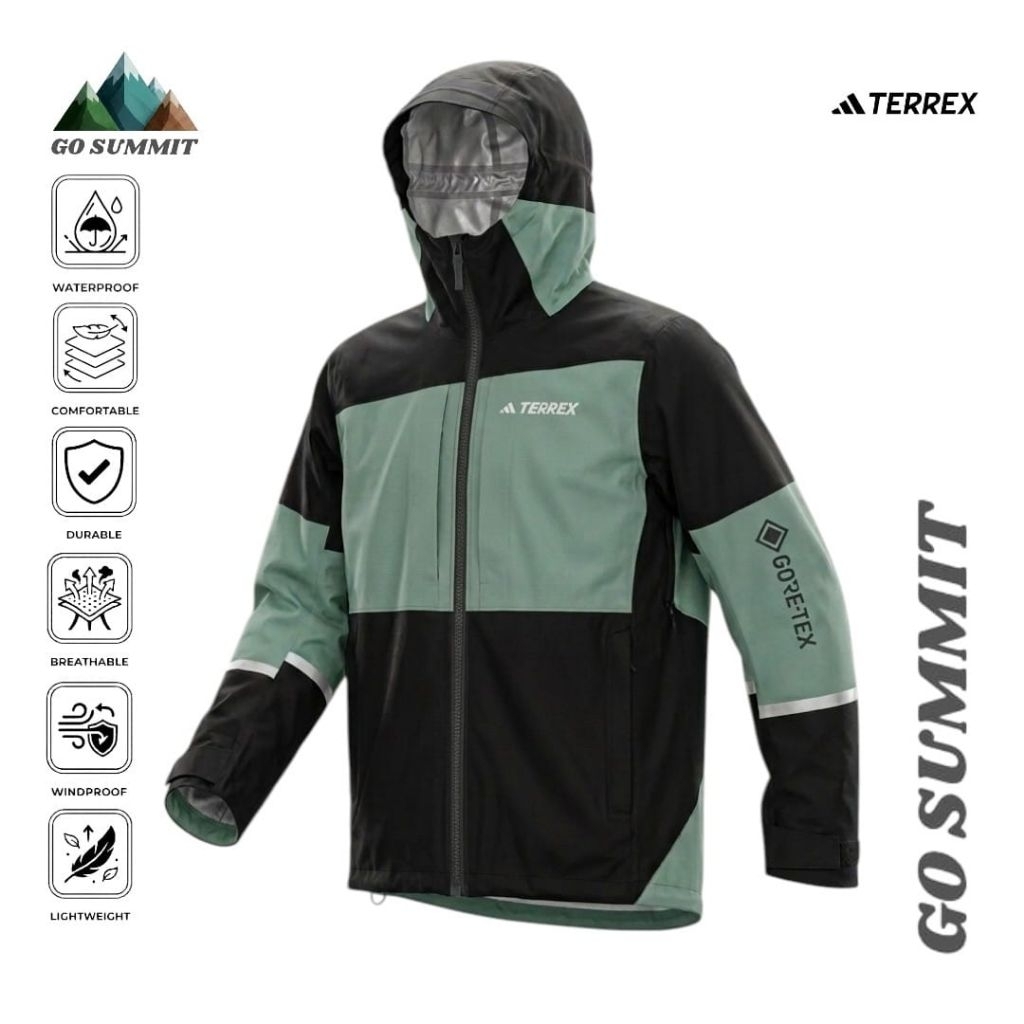 Go Summit - Adidas Terrex Gore-Tex Xploric Rain Jacket