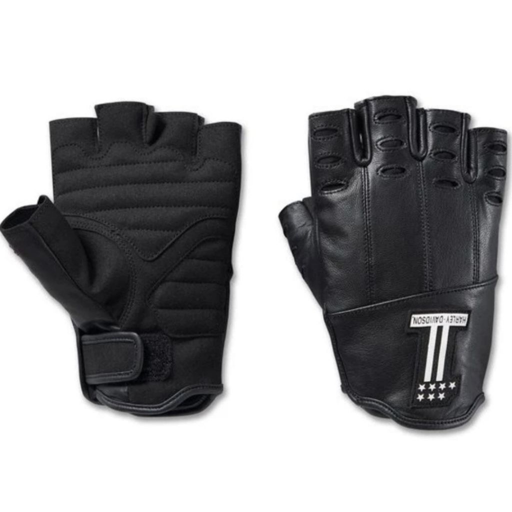 GLOVE HARLEY DAVIDSON MEN'SFINGER LESS LEATHER LOYALIST | SARUNGTANGAN HARLEY 98138-23VM hd