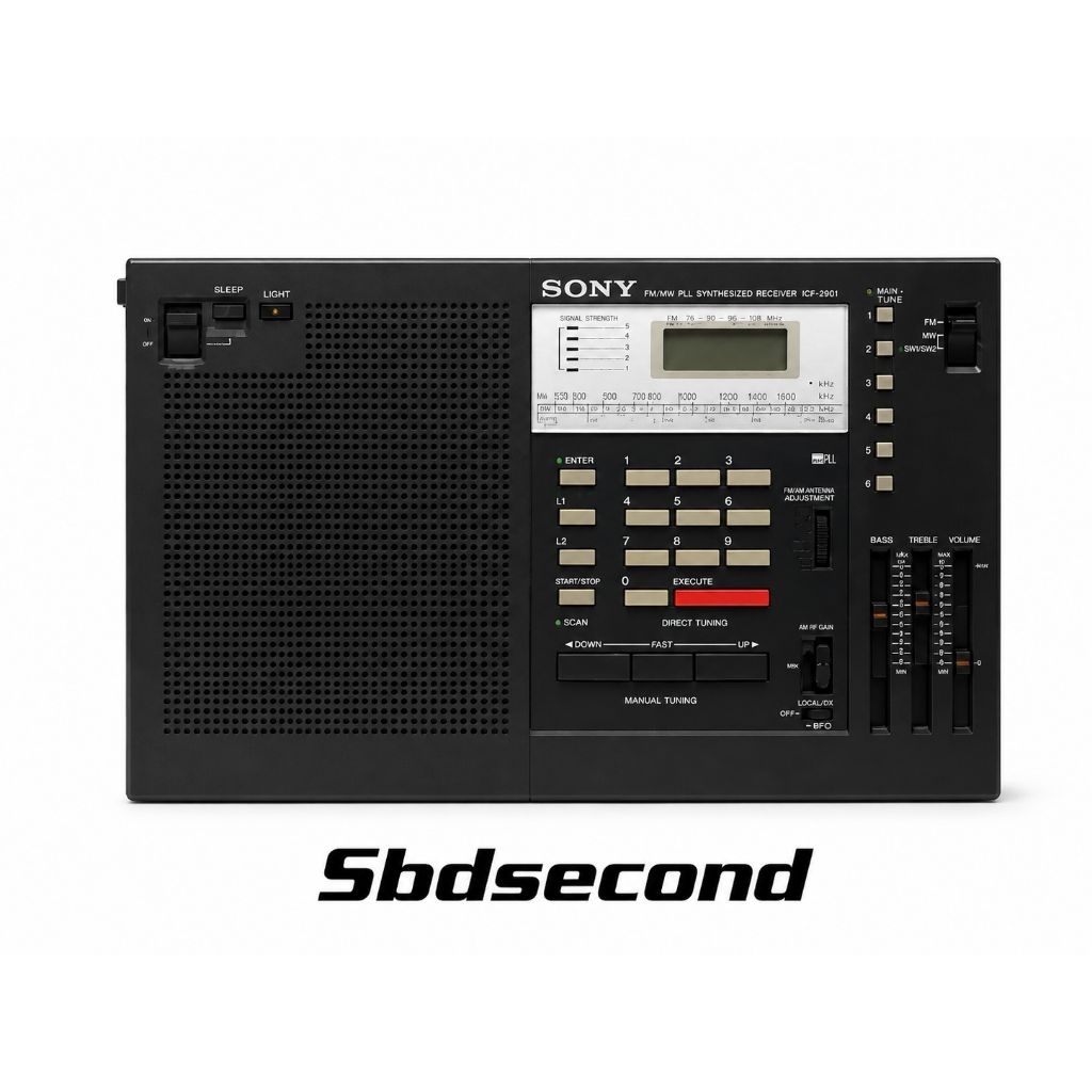 Radio Sony ICF 2001 (BACA KETERANGAN)