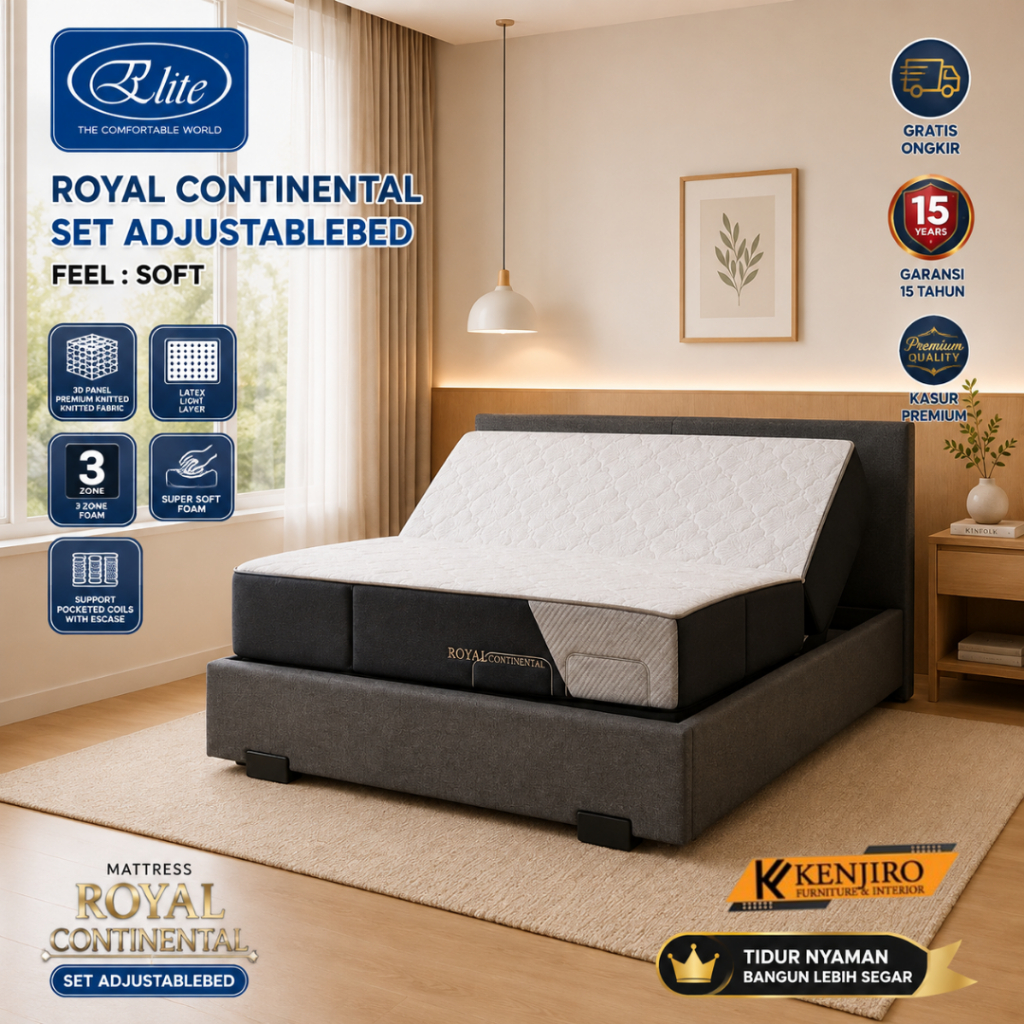 Kasur Springbed Elite Royal Continental