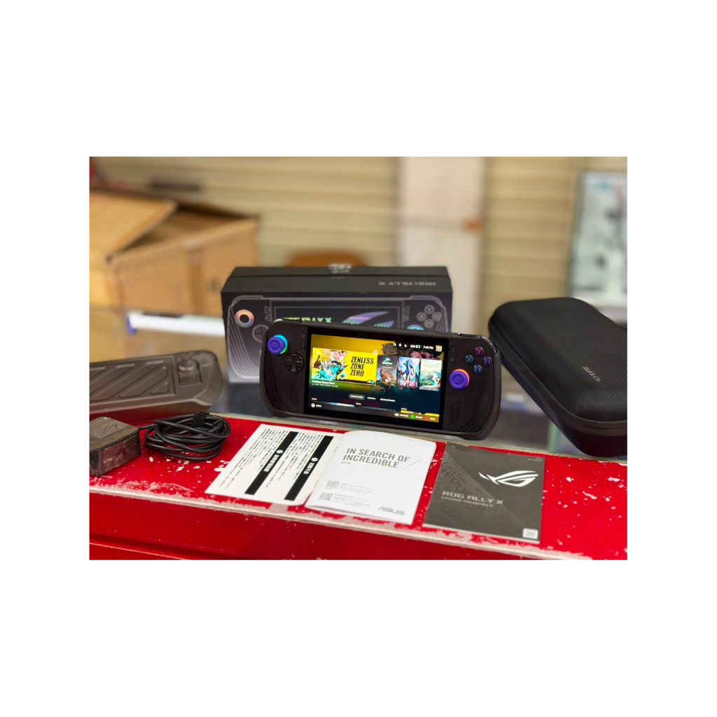 ASUS ROG ALLY X Z1E 24/1TB SSD 1TB SDCARD Lengkap + Modcase & Pouch
