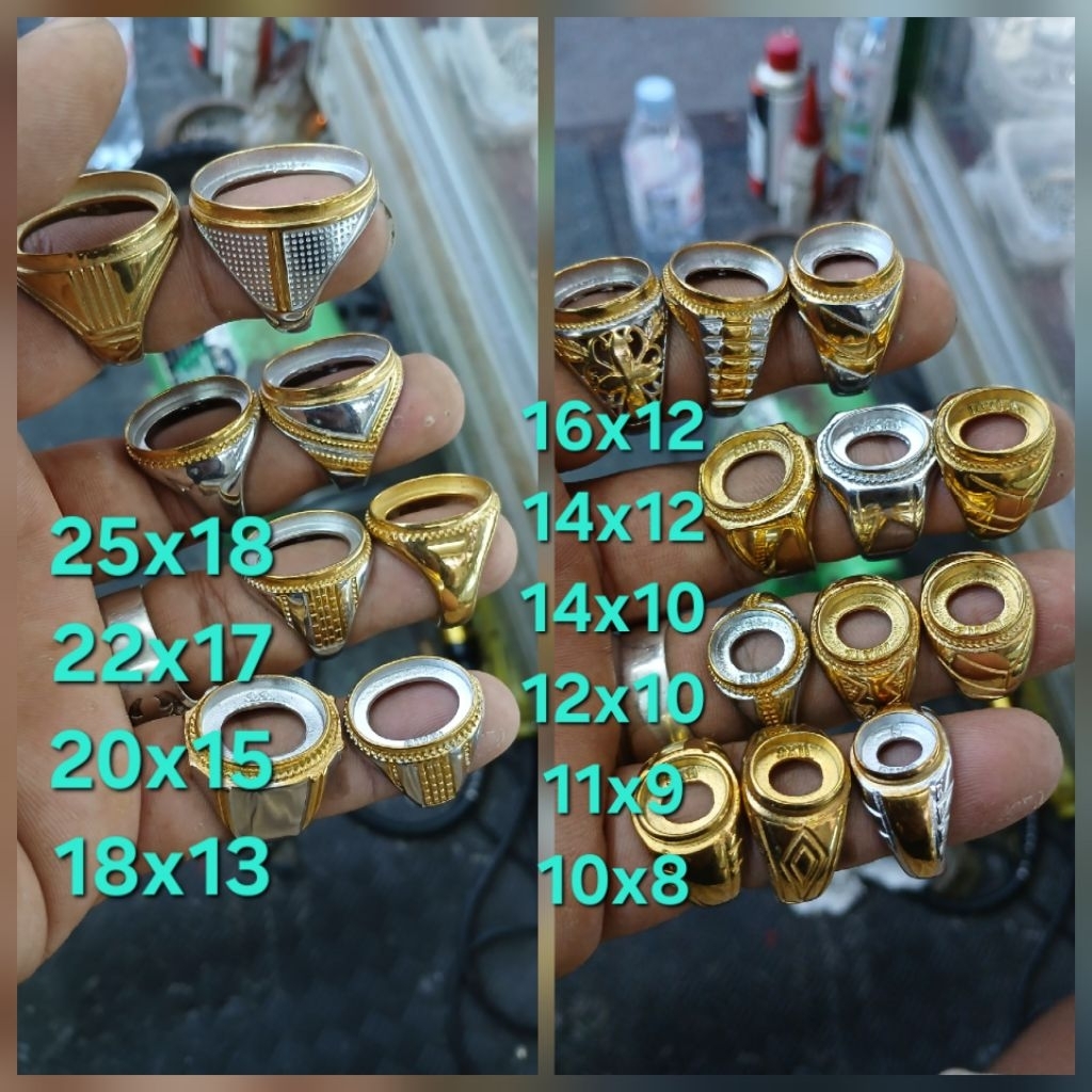 Ring Cincin/Emban/Gangang Batu Akik