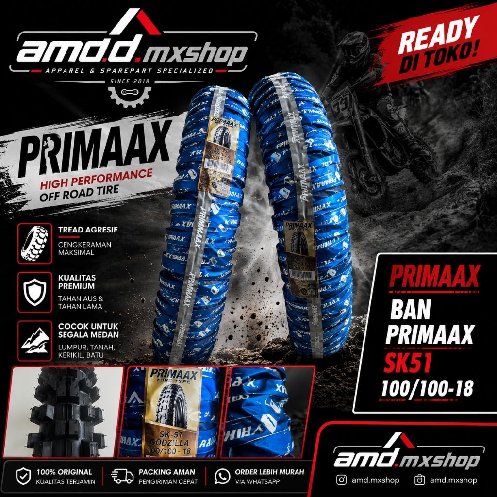 Ban Trail PRIMAAX SK51 R18-100/100