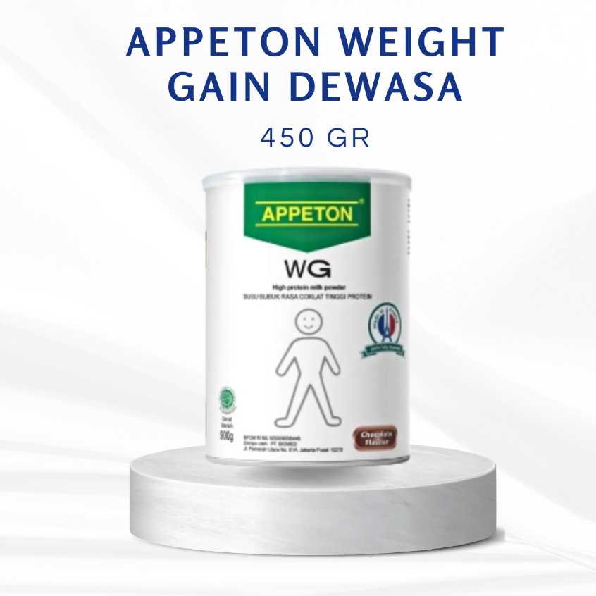 Appeton Weight Gain 450g Coklat Susu Gemuk