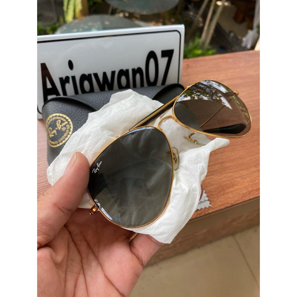 kacamata ray-ban RB 3029 outdorrsman II 197/71 sz 62 kaca gradient