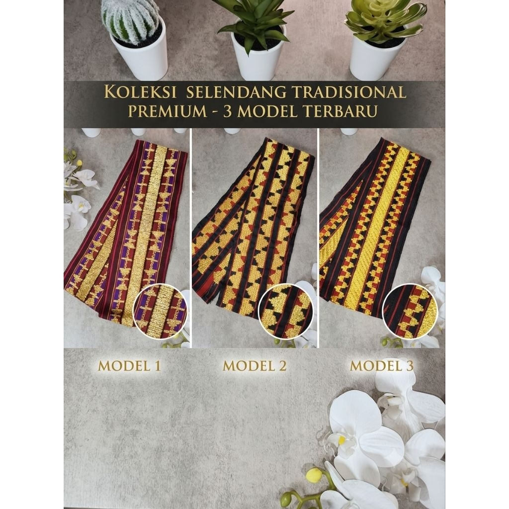 Selendang Tapis Khas Lampung