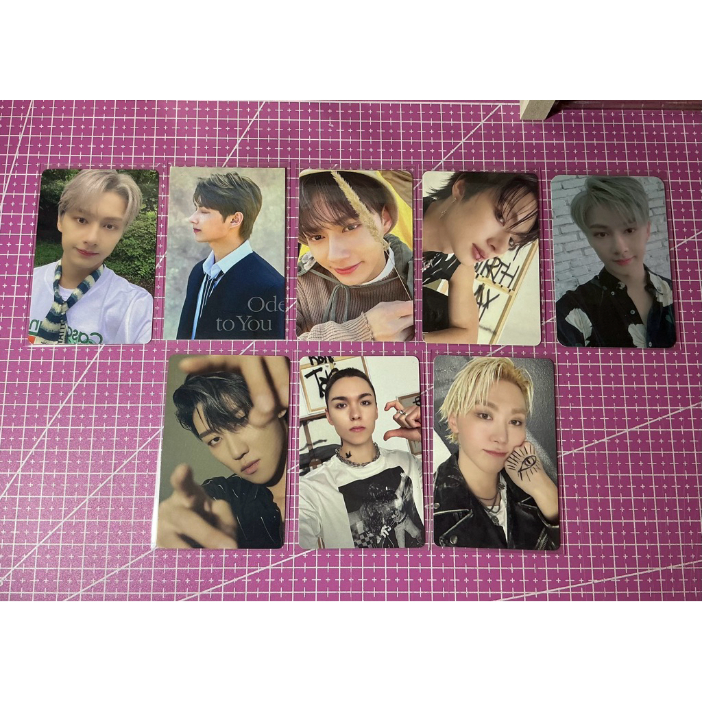 SEVENTEEN OFFICIAL PHOTOCARD JUN THE8 VERNON SEUNGKWAN FACE THE SUN DAREDEVIL HAPPY BURSTDAY YMMD